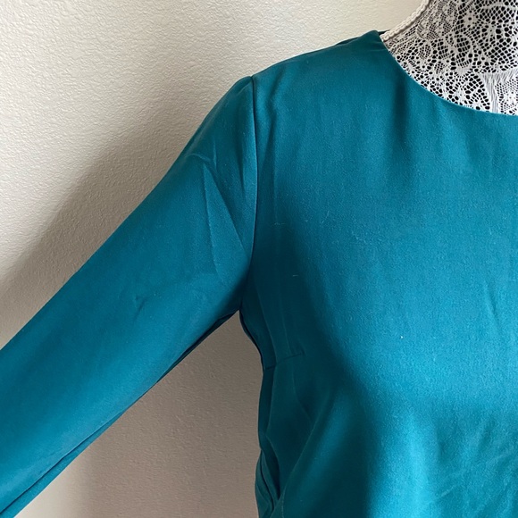 New Urban Outfitters Teal Shift Dress NWOT - Picture 3 of 5